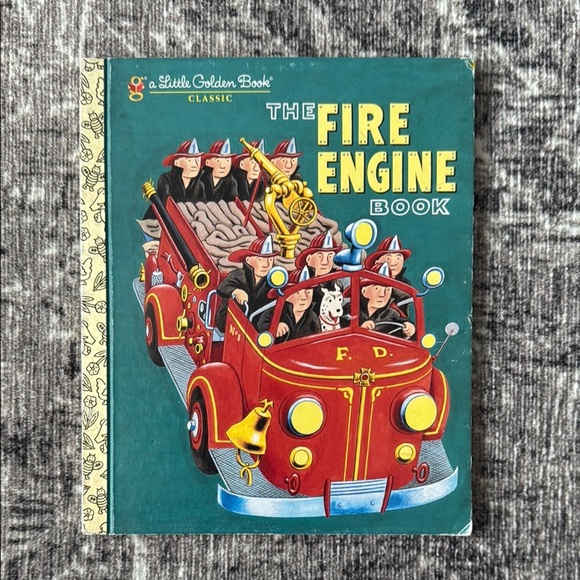 The Fire Engine Book - Little Golden Book Classic - Picture 1 of 5